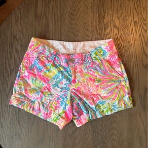 Lilly Pulitzer golf shorts size 2 women's